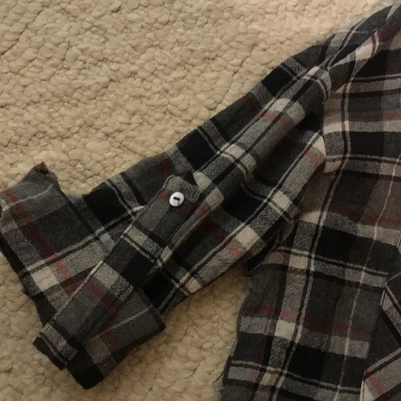 Chunky plaid button up - Picture 2 of 3